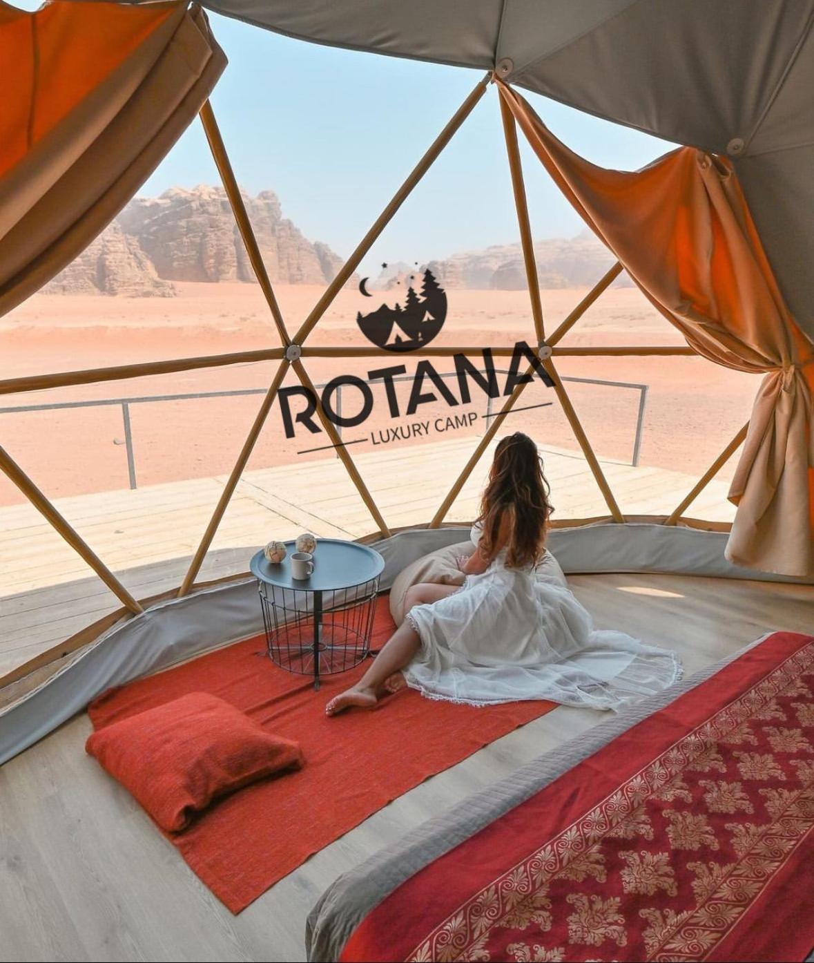 ホテル Rotana Luxury Camp ワディ ・ラム エクステリア 写真